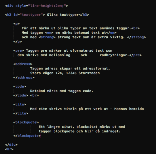 html texttyper