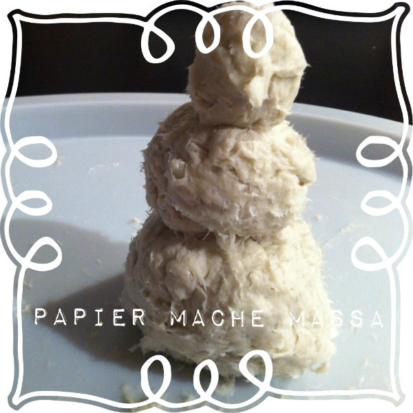 Papier-mache massa